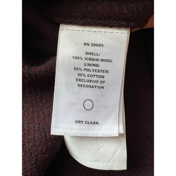 Pendleton Wool Shirt Jacket M Southwest Aztec Snap Button Western USA Fabric - Picture 9 of 9